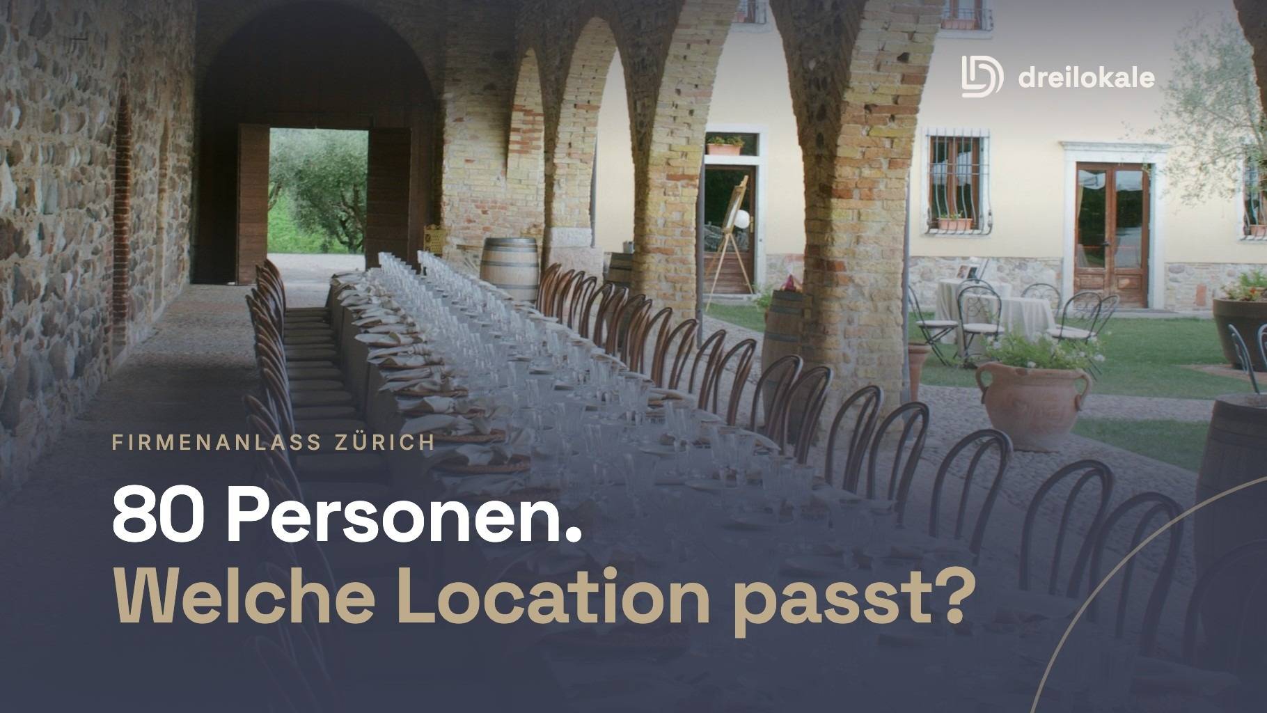 Firmenanlass für 80 Personen in Zürich: Welche Location passt? – Dreilokale Blog